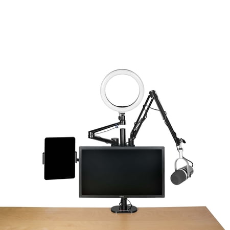 UPC: 0716408560137 | Gator Frameworks Content Creation Desk Mount Stand