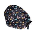 thumbnail image 5 of Scrub Cap,Working Cap with Sweatband for Women Men,Adjustable Unisex Tie Back Hat Nurse Surgical Caps, 5 of 5