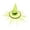 B, variant on Virelaxpo Battery Operated LED Witch Hat Glowing Jagged Ghost Hat For Halloween Yard Tree Porch Party Decoration