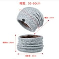 thumbnail image 3 of Winter Hats for Women Fleece Lined Beanie Knit Chunky Womens Snow Cap Fashion Women Keep Warm Winter Casual Knitted Hat Wool Hemming Hat Ski Hat Pink, 3 of 4