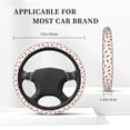 thumbnail image 3 of Balery Chili Fundas elásticas antideslizantes para volante, funda protectora universal para hombre y mujer, 15 pulgadas, accesorios para coche., 3 of 6