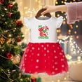 thumbnail image 3 of Mi primer, segundo, tercer y cuarto vestido con estampado navideño para niña pequeña, vestido con forma de pastel, vestidos de tutú para niña, atuendo de fiesta de princesa pequeña, falda, 3 of 5