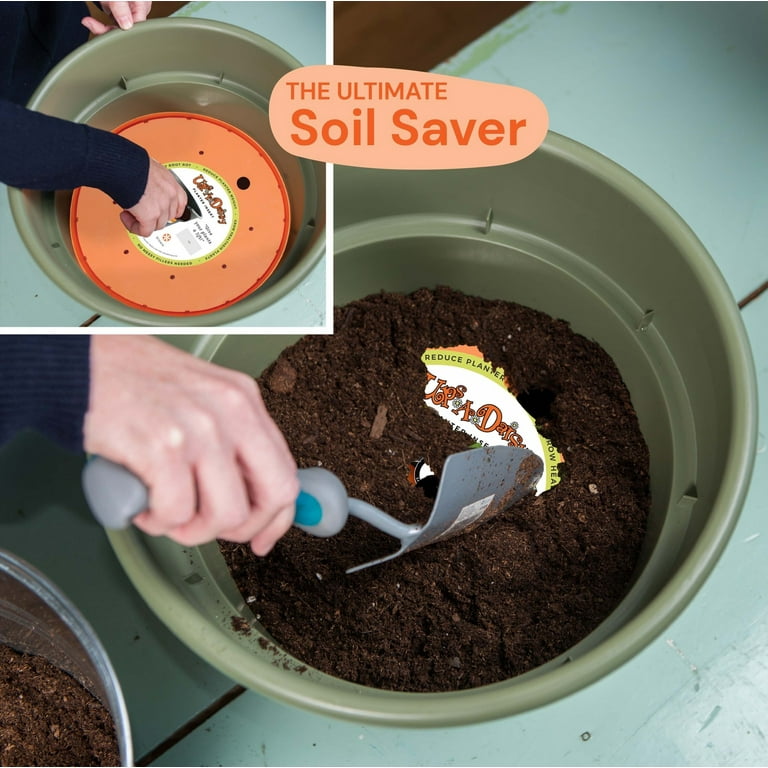 Bloem Ups-A-Daisy Square Planter Insert: 10.75