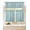 Mint Green, Aqua Green, White, variant on HEIRLOOM COMFORT 100% Cotton 2 Tier (26"x36") & 1 Valance Curtains (54"x18"), Gingham Plaid Checkered Curtains, Semi Sheer Valances for Windows, Bedroom, Kitchen, Living Room Decor, Green & White