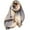 A1 Beige, variant on Womens Wool Blends Scarf Fashion Plaid Tassel Long Scarf Shawls Wraps Winter Warm Blanket Large Scarves 70.87"x25.59"