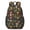 Mushroom and Moth, variant on Mushroom and Lobster Black Pattern 17" School Backpacks for Teens,Waterproof Oxford Fabric,S-Shape Padded Straps for School,Travel,Hiking,Camping