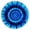 Blue Tie Dye, variant on Blue Tie Dye Spiral Pattern Round Fitted Tablecloth with Elastic Edge,Dining Table Cover Waterproof,Outdoor Round Tablecloth for Camping,Dining,Indoor and Outdoor