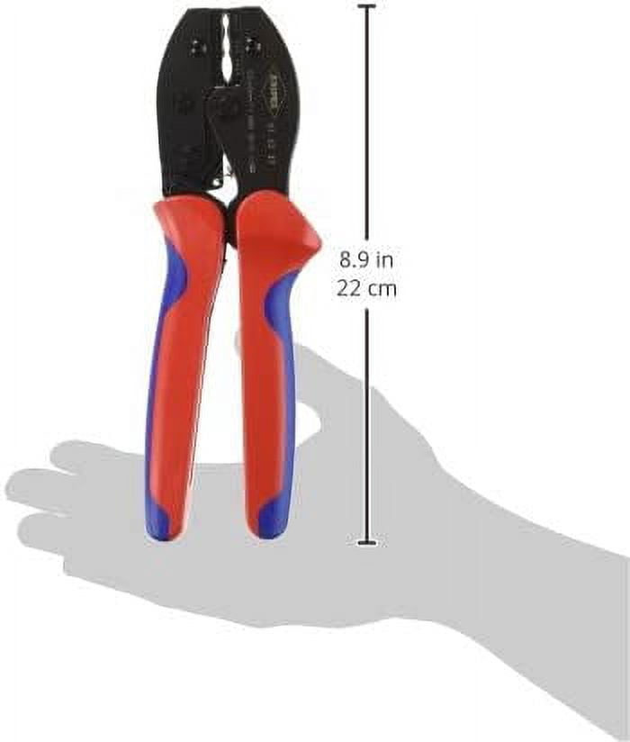 Knipex PreciForce Crimping Pliers for Heat Shrinkable Sleeve Connectors