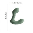 thumbnail image 5 of NS Novelties Renegade Outlaw Rechargeable Silicone Vibrating Prostate Anal Sex Toy, Green, 5 of 5
