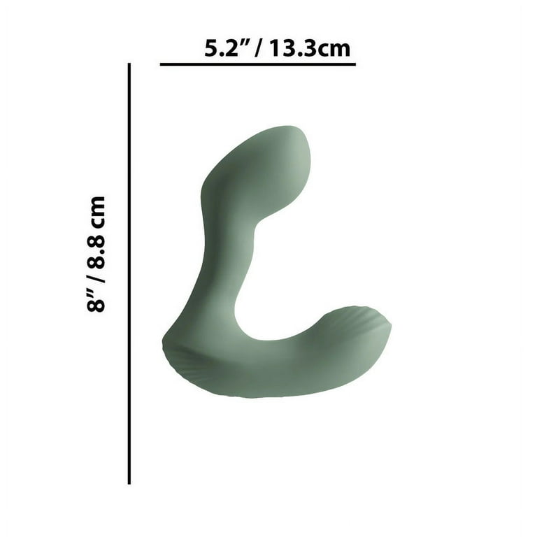 NS Novelties Renegade Outlaw Rechargeable Silicone Vibrating Prostate Anal Sex  Toy, Green - Walmart.com