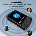 thumbnail image 3 of yeacher Compact Clip-On MP3/MP4 Player with 32GB Storage, Multi-Language Support, and High-Quality Audio Recording, 3 of 7