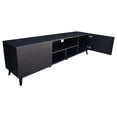 thumbnail image 2 of Centro de Entretenimiento Europa Hogare negro, 2 of 6