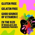 thumbnail image 3 of Gushers Fruit Flavored Snacks, King Size Pouches, Tropical Flavor, 10 Ct, 19 oz, 3 of 8