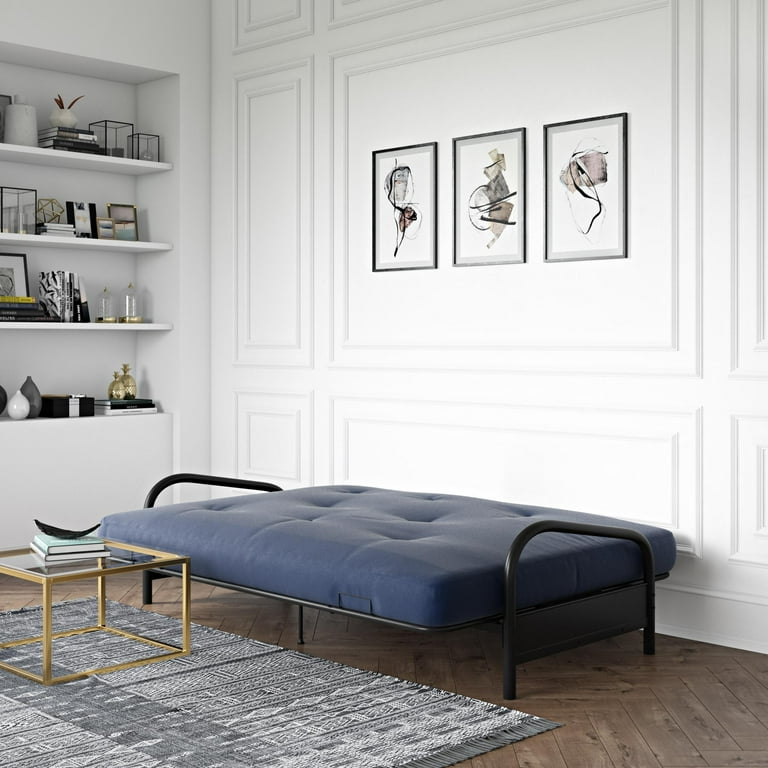 DHP Vermont Metal Futon Frame, Black - Walmart.com