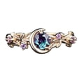 thumbnail image 3 of Xihbxyly Anillo de Amatista Vintage con Diseño de Estrella Envolvente, Elegante Joya de Compromiso con Amatista y Diamantes de Imitación, Regalo Perfecto para Cumpleaños, Aniversarios y Bodas. 1 Piez, 3 of 6