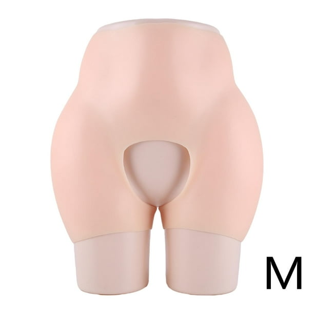 Pantalones de levantamiento de glúteos falsos de silicona