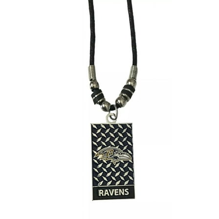 Ravens Metal Pendant Necklace