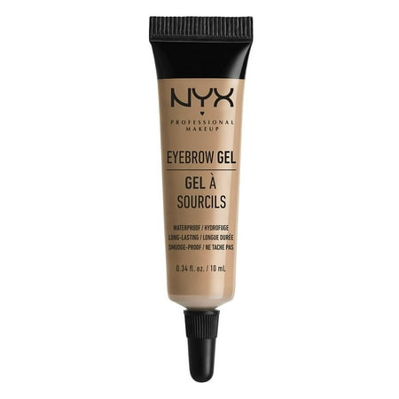 NYX Professional Makeup Eyebrow Gel, Blonde (Best Brow Products For Brunettes)