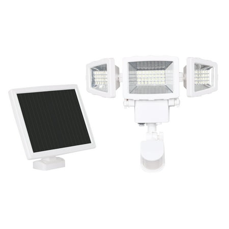 Westinghouse 2000 Lumen Triple Head Solar Security Light, Wireless Motion Activated Kit