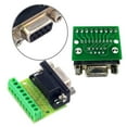 thumbnail image 2 of Qisuw Durability 9-Pin 9-Hole DB9 Male/ Female Connector Adapter Easy Installation Screw Terminal High Conversion Performance, 2 of 11