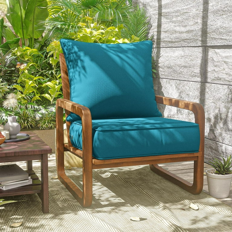 Outdoor Lounge 24 Outdoor Seat Cushions 5-Piece Outdoor Cushioned