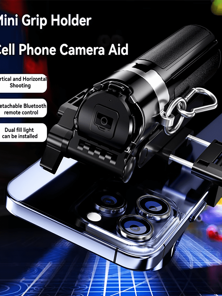 DODOUP Stable Selfie Tripod Metal Stand Phone Stand Suitable for Outdoor Travel Photography Suitable for iPhone Android