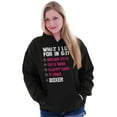 thumbnail image 5 of Boxer Dog Breed Lovers Dating Joke Hoodie Sweatshirt Women Brisco Brands S, 5 of 6