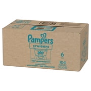 Pampers Cruisers 360 Baby Diapers Size 6, 104 Count (Select for More Options)
