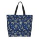 thumbnail image 1 of Balery Dark Blue Christmas Bolsa Tote Estilo Estético con Cremalleras, Bolsa de Hombro, Bolsa de Compras Grande y Plegable, 1 of 8