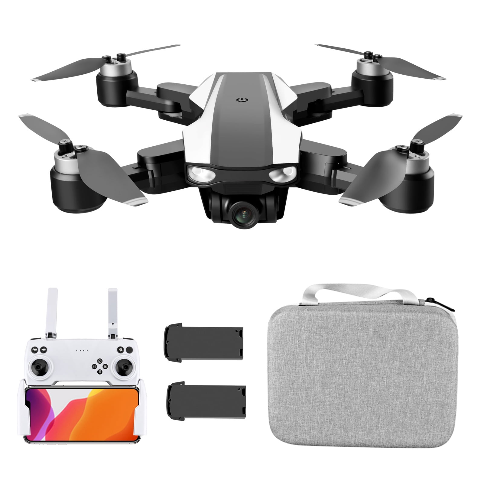Details about   GPS Drone With 4K HD Dual Camera WIFI FPV RC Quadcopter Foldable Drone 2021 New 