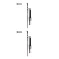 thumbnail image 1 of Scienceny Taladro cuadrado para carpintería Taladro para carpintería de acero de alta velocidad Taladro para agujeros cuadrados, 6 mm 6mm 2piezas Scienceny CBP032281, 1 of 6