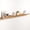 Flat Edge-6.7"d, variant on Floating Shelves for Wall, 24 inch Rustic Solid Elm Wood Floating Shelves, Wooden Wall Shelves with Invisible Heavy Duty Brackets for Living Room, Bedroom, Kitchen, Bathroom, 2 Pack, Natural