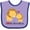 Lavender and Purple, variant on Inktastic I Love My Mommom Boys or Girls Baby Bib