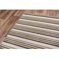 thumbnail image 3 of Rizzy Rugs Tetra Area Rug TET108 Ivory Rows Lanes 7' 9" x 9' 9" Rectangle, 3 of 3