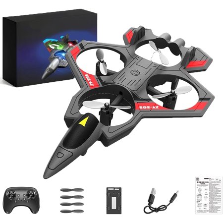 Skyriders rc Jet Remote Control Fighter Jet Rc Stunt Fighter Jet Toy with 360° Flips & LED Lights Remote Control Helicopter Foam Remote Control Airplane