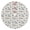 Husky Mountain Floral, variant on Christmas Tree Skirt 48 Inch, Perfect for Holiday and Xmas Decorations,Husky Mountain Floral Beige Pattern