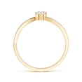 thumbnail image 2 of ANGARA Natural Six Prong-Set Diamond Split Shank Ring in 14K Yellow Gold for Women (Size-4.1mm| Color-G| Clarity-VS2) | April Birthstone, Anniversary, Jewelry Gift for Women | Natural Diamond Ring, 2 of 7