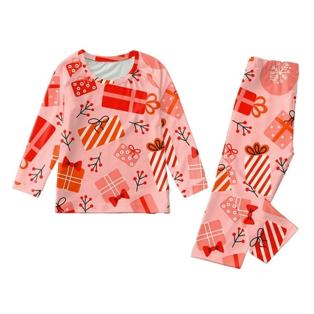 

Christmas Family Clothing Pajamas Sets Childrens