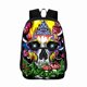 thumbnail image 4 of Men Woman Double Layer Thickened Student Backpack Magic Psychedelic Mushrooms And Skulls Schoolbag for Female Male Fashion Bag, 4 of 4
