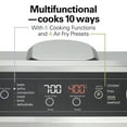 thumbnail image 4 of Hamilton Beach Digital Air Fryer Toaster Oven Combo, 10 Ways to Cook, 4 Preset Functions, 1800 Watts, Stainless Steel, 4 of 8