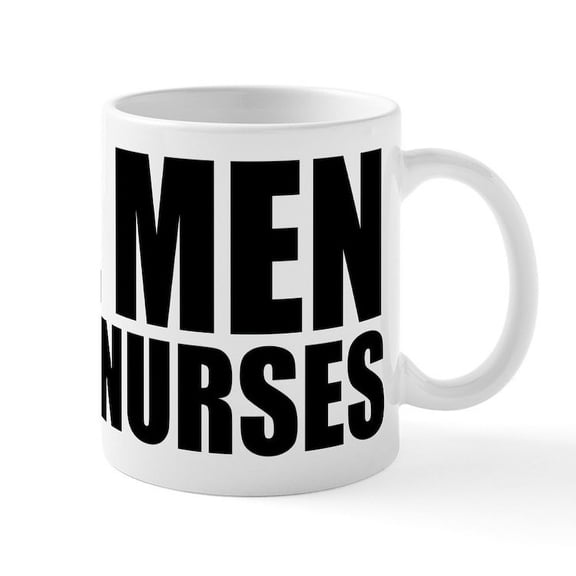 CafePress - Real Men Marry Nurses - 11 oz Ceramic Mug - Novelty Coffee Tea Cup