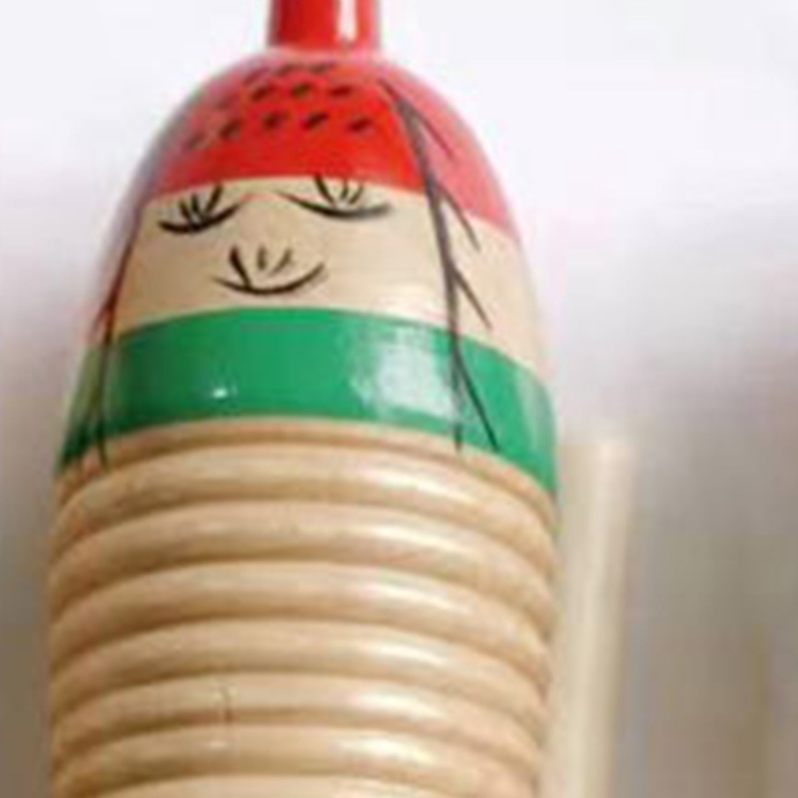 Guiro Instrument, Colorful Wooden Fish Shaped Guiro Percussion