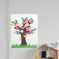 thumbnail image 3 of 1 Set Felt Board Story Set Flower Tree DIY Board Kids Felt Wall Activities Props Kindergarten Props, 3 of 5