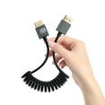 thumbnail image 4 of Yucurem 8K Hdmi-compatible Male To Hdmi-compatible 2.1 Male Coiled Cable 48Gbps (A To A), 4 of 10