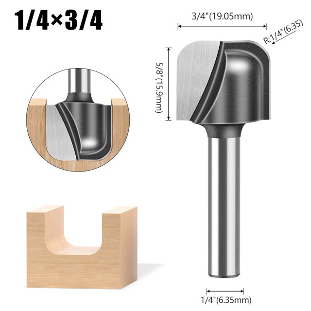 Tige 1/4 pour Débroussailleuse Outils de Découpe et de Sculpture
