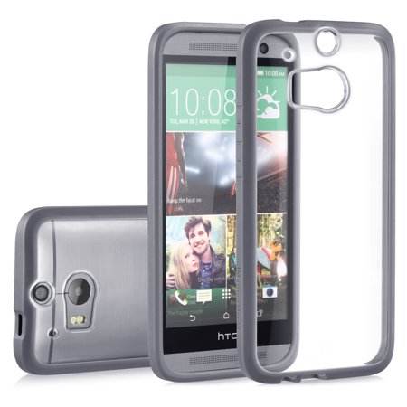 HTC One M8 Case, GreatShield RETAIN Slim Bumper Snap On Back Cover for HTC One (M8) 2014 (Transparent / (Best Htc One M8 Accessories)