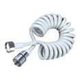 thumbnail image 1 of Toystoory Boquilla de bidé, cabezal de rociador de inodoro, cabezal de ducha de de refuerzo de acero inoxidable resistente al calor para Accesorios de baño Tubo telefónico de 2 m, 1 of 6