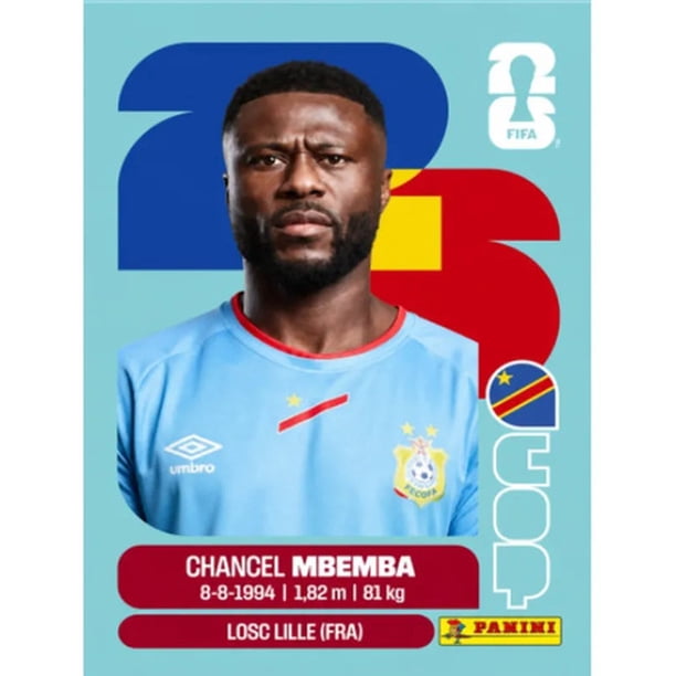 Panini Fifa World Cup 2026 Congo Dr Chancel Mbemba Cod 06 Chancel ...