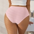 thumbnail image 5 of Fgnfyis sous-Vêtements pour Femmes Taille Mi-Haute Séchage Rapide Culottes en Soie Glacée Ultra Fines Sans Marque Culottes en Soie Glacée pour Femmes Culottes Rouges m, 5 of 5
