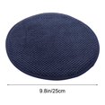 thumbnail image 5 of AuroraX Thick Round Cozy Chair Cushions Non-Slip Dark Blue Comfort Seat Cushion for Office and Desk Chair 9"x9" Relief Pad for Hip, 5 of 6